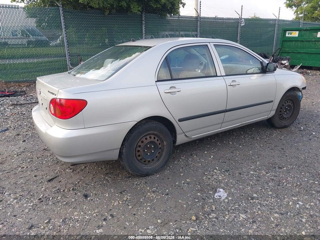 2T1BR32E43C024322 2003 TOYOTA COROLLA photo no. 4