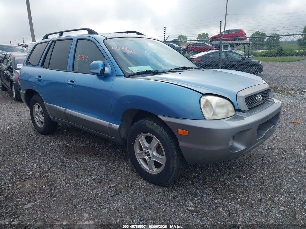 KM8SC13D03U505470 2003 HYUNDAI SANTA FE photo no. 1