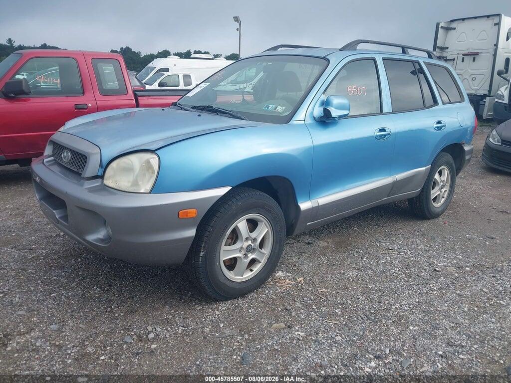 KM8SC13D03U505470 2003 HYUNDAI SANTA FE photo no. 2