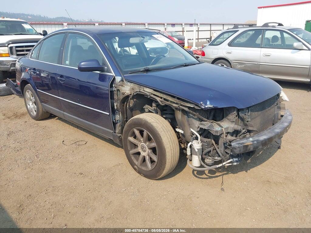 WVWTH63B03P391006 2003 VOLKSWAGEN PASSAT photo no. 1
