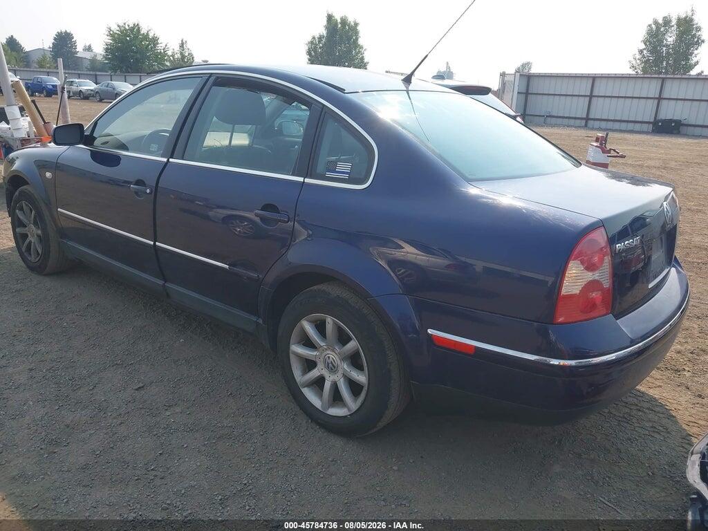 WVWTH63B03P391006 2003 VOLKSWAGEN PASSAT photo no. 3
