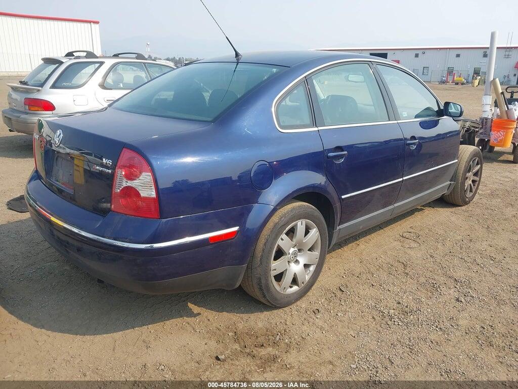 WVWTH63B03P391006 2003 VOLKSWAGEN PASSAT photo no. 4
