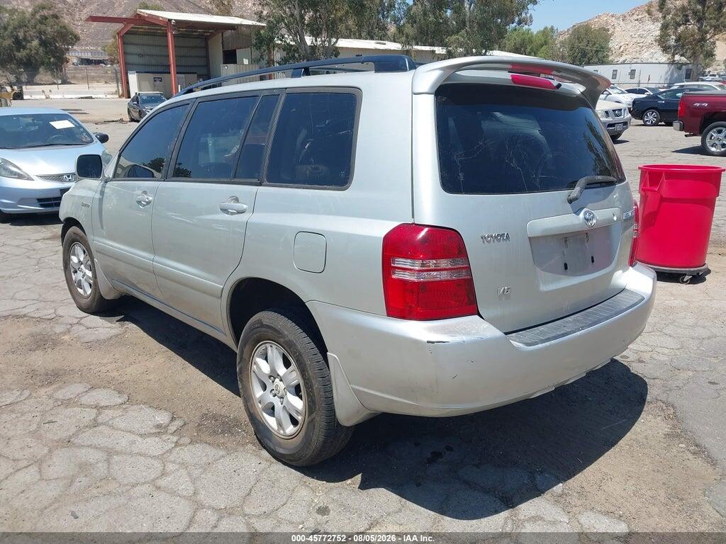 JTEGF21A930092967 2003 TOYOTA HIGHLANDER photo no. 3