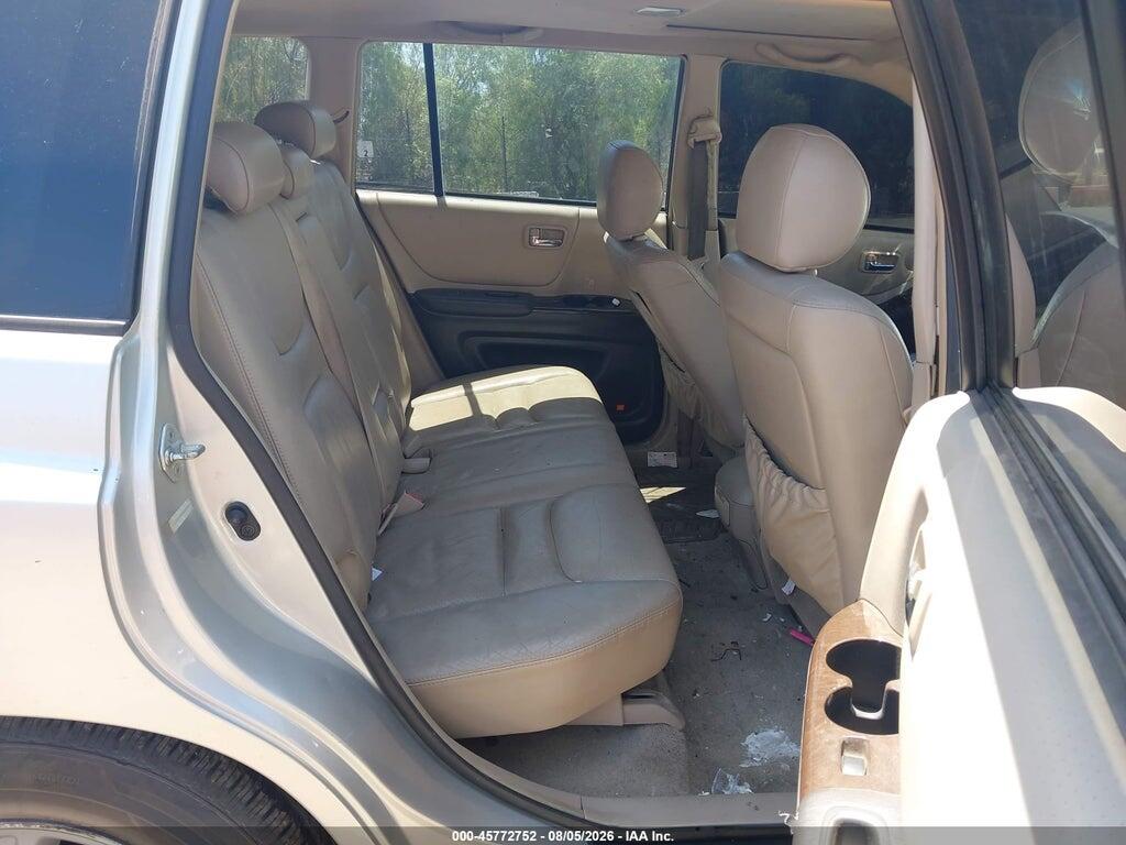 JTEGF21A930092967 2003 TOYOTA HIGHLANDER photo no. 8