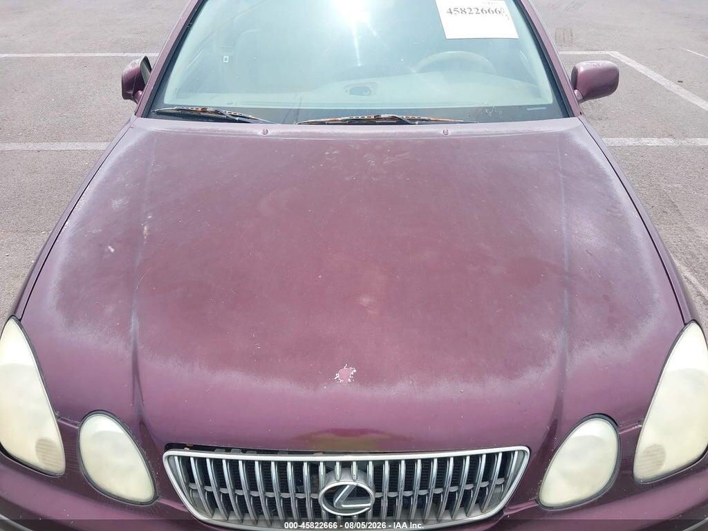 JT8BD69S340196119 2004 LEXUS GS 300 photo no. 12