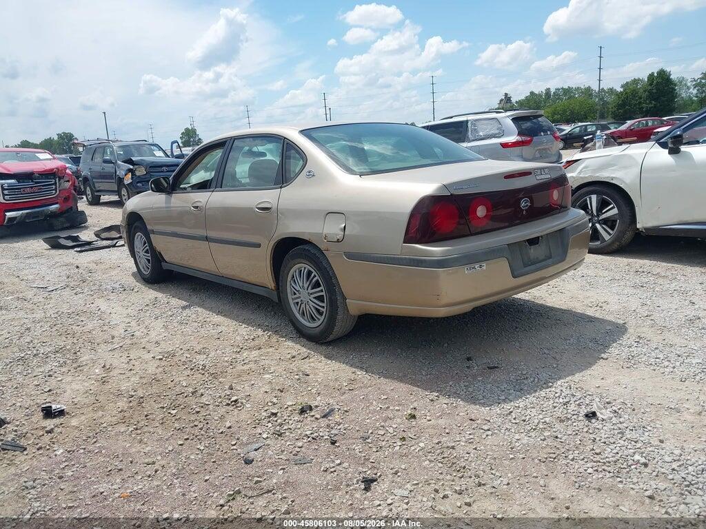 2G1WF52EX49183653 2004 CHEVROLET IMPALA photo no. 3