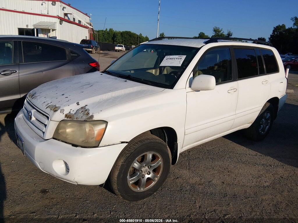 JTEEP21A740024592 2004 TOYOTA HIGHLANDER photo no. 2