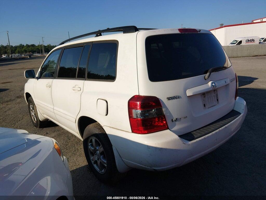 JTEEP21A740024592 2004 TOYOTA HIGHLANDER photo no. 3