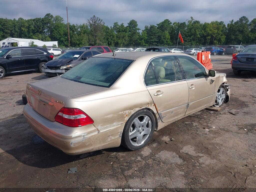 JTHBN36F340172034 2004 LEXUS LS 430 photo no. 4