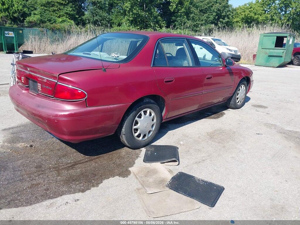 2G4WS52J241176738 2004 BUICK CENTURY photo no. 4