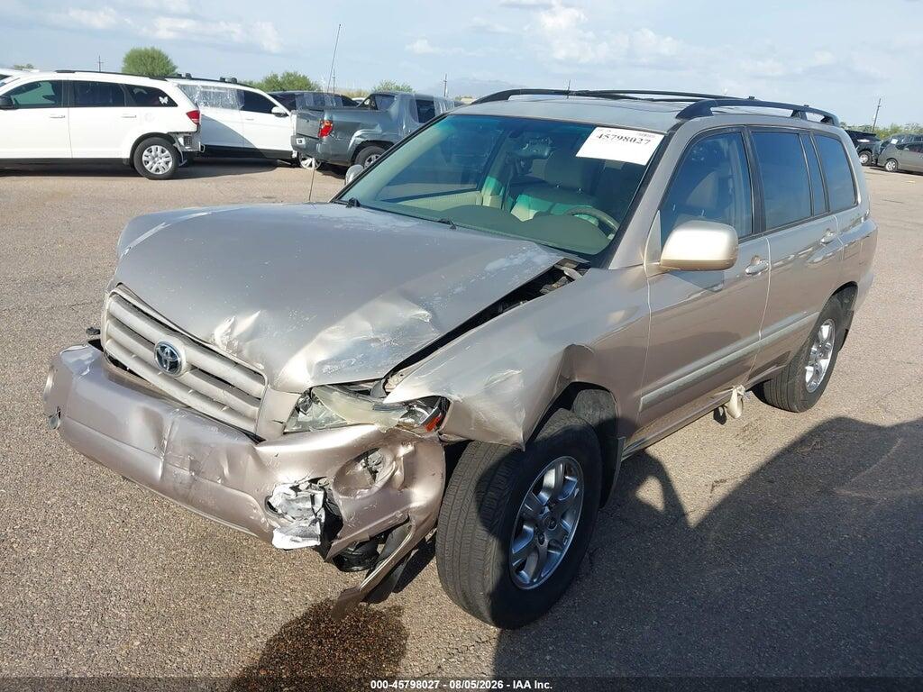 JTEDP21A940004792 2004 TOYOTA HIGHLANDER photo no. 2