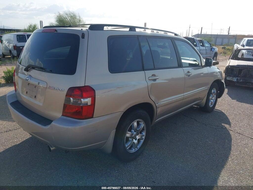 JTEDP21A940004792 2004 TOYOTA HIGHLANDER photo no. 4