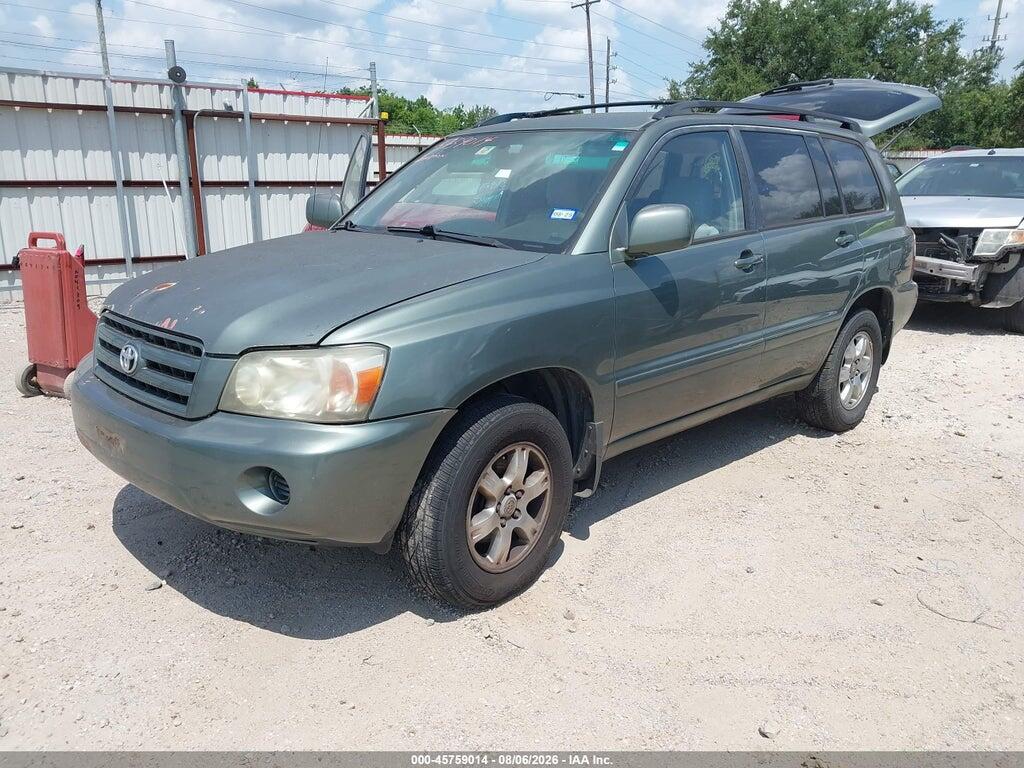 JTEEP21A840029915 2004 TOYOTA HIGHLANDER photo no. 2