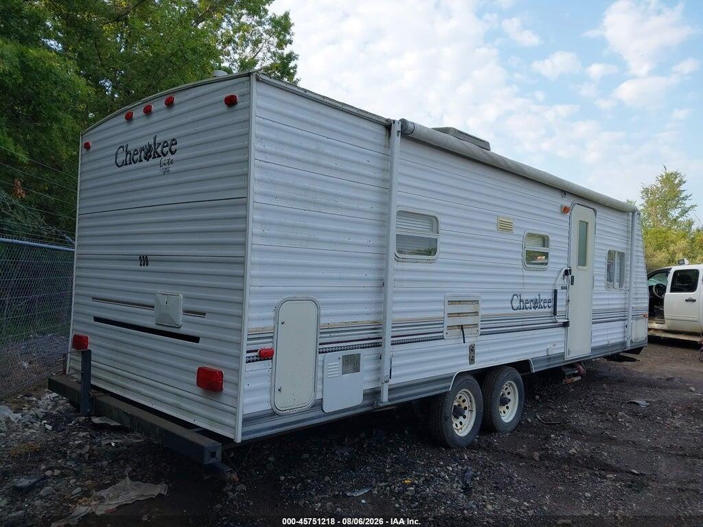 4X4TCKD2X4P090969 2004 CHEROKEE BY FOREST R LITE TRAVEL TRAILER photo no. 4