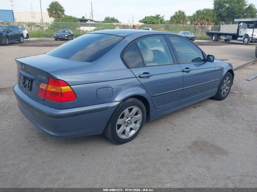 WBAEV33495KW19938 2005 BMW 325I photo no. 4