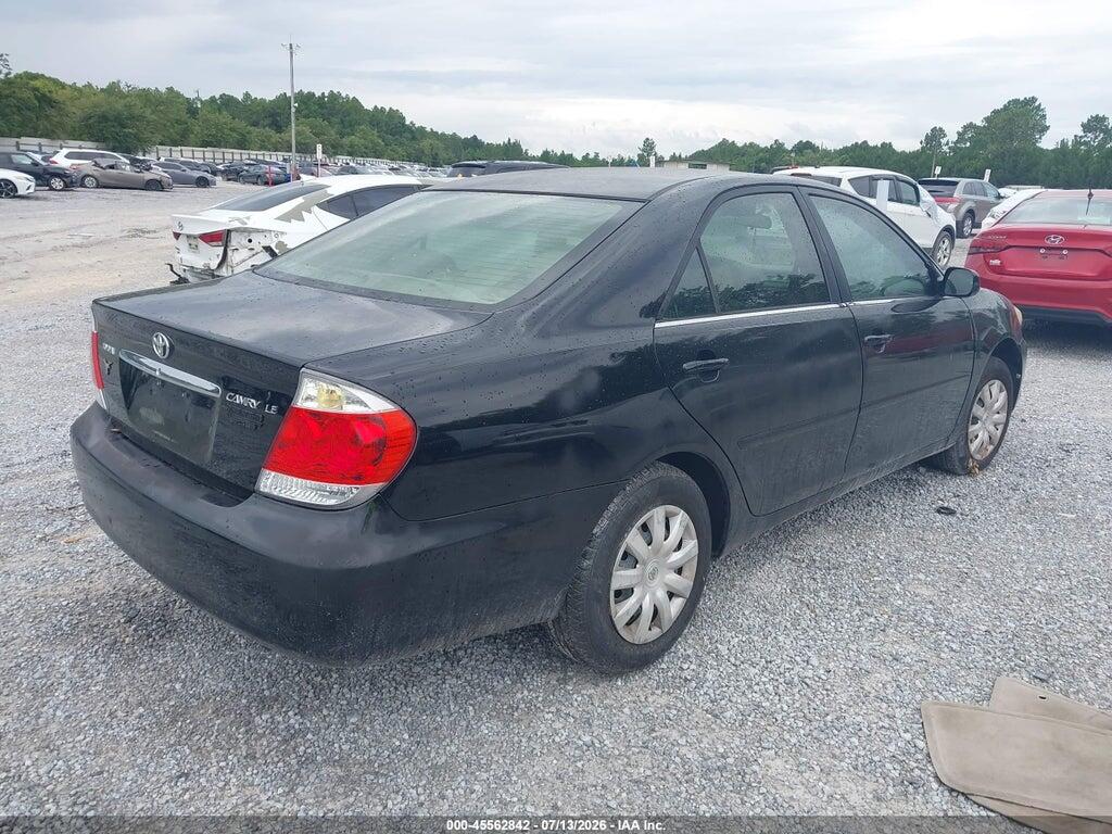 4T1BE32K65U631356 2005 TOYOTA CAMRY photo no. 4