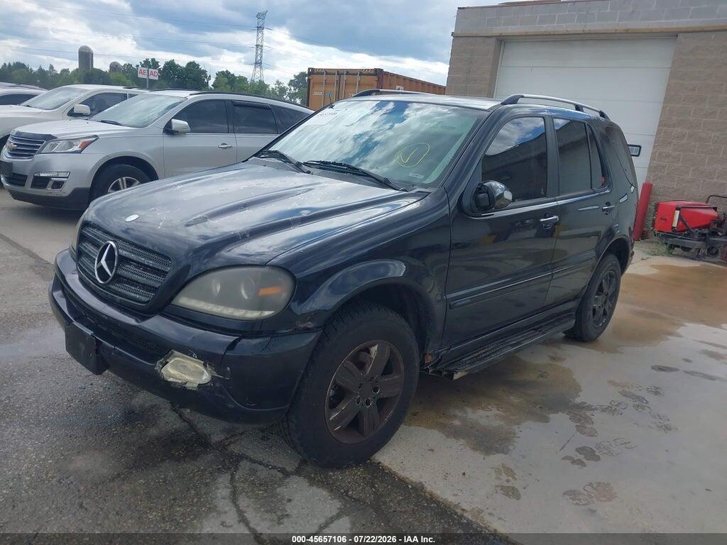 4JGAB57E05A558022 2005 MERCEDES-BENZ ML 350 photo no. 2