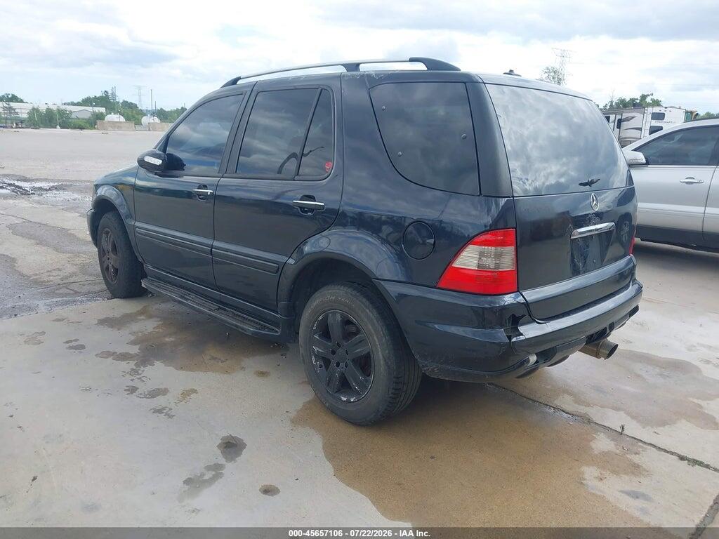 4JGAB57E05A558022 2005 MERCEDES-BENZ ML 350 photo no. 3
