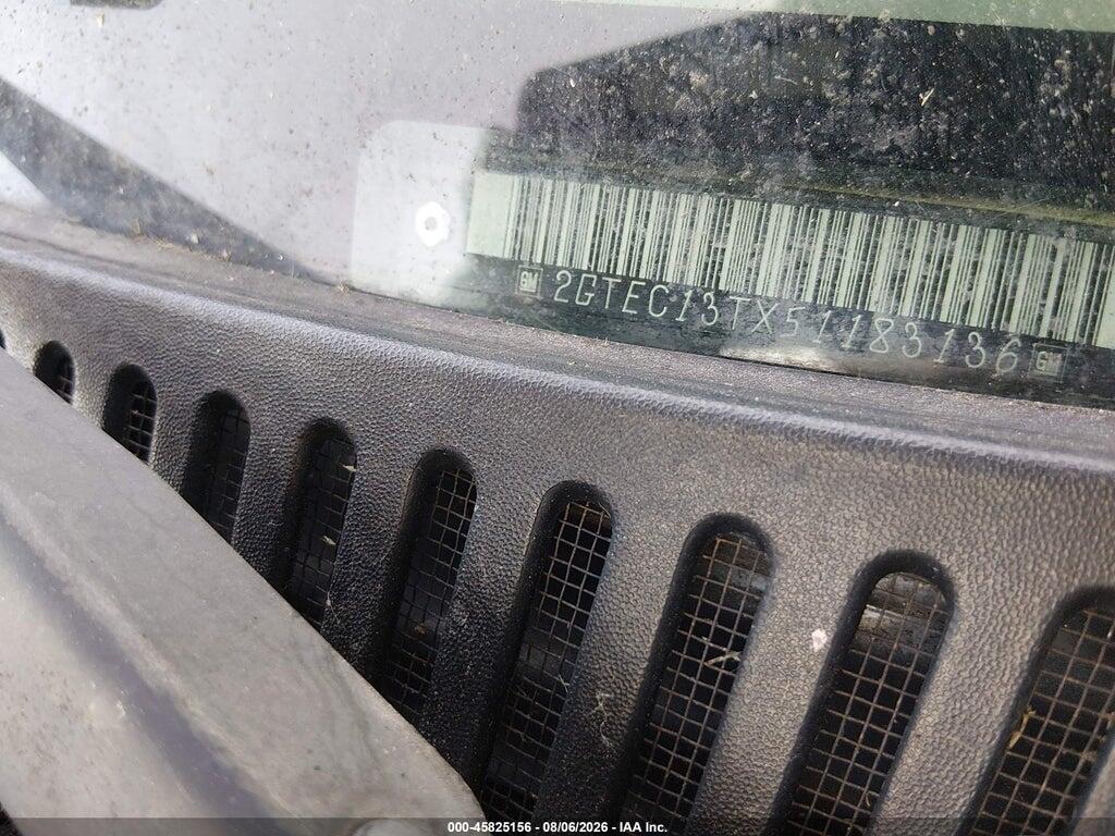 2GTEC13TX51183136 2005 GMC SIERRA 1500 photo no. 9