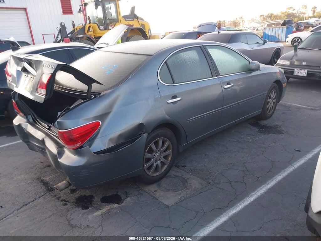 JTHBA30G855131660 2005 LEXUS ES 330 photo no. 4