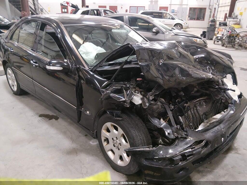 2005 MERCEDES-BENZ C 240 WDBRF61J65F558857