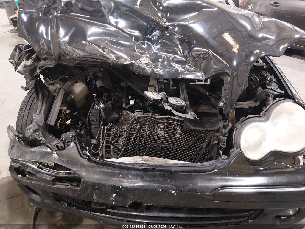 WDBRF61J65F558857 2005 MERCEDES-BENZ C 240 photo no. 10