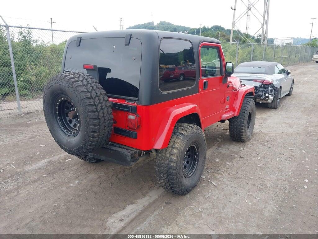 1J4FA39S95P372619 2005 JEEP WRANGLER photo no. 4