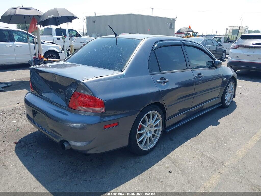 JA3AH86D65U031483 2005 MITSUBISHI LANCER EVOLUTION photo no. 4