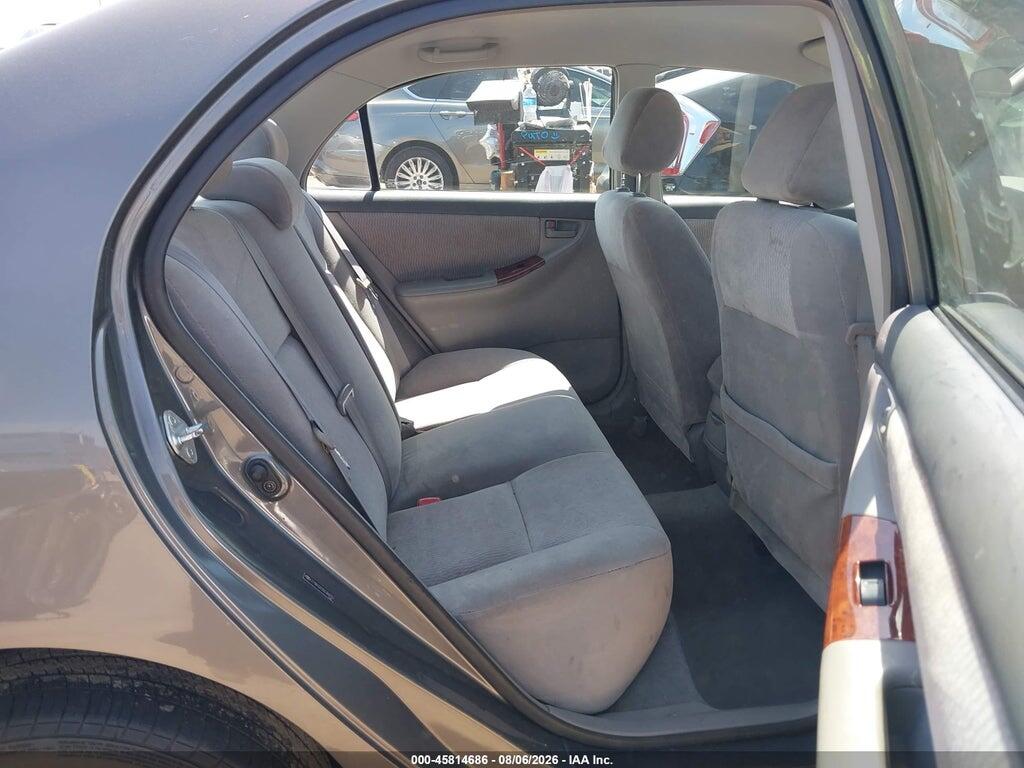 2T1BR32E05C368782 2005 TOYOTA COROLLA photo no. 8