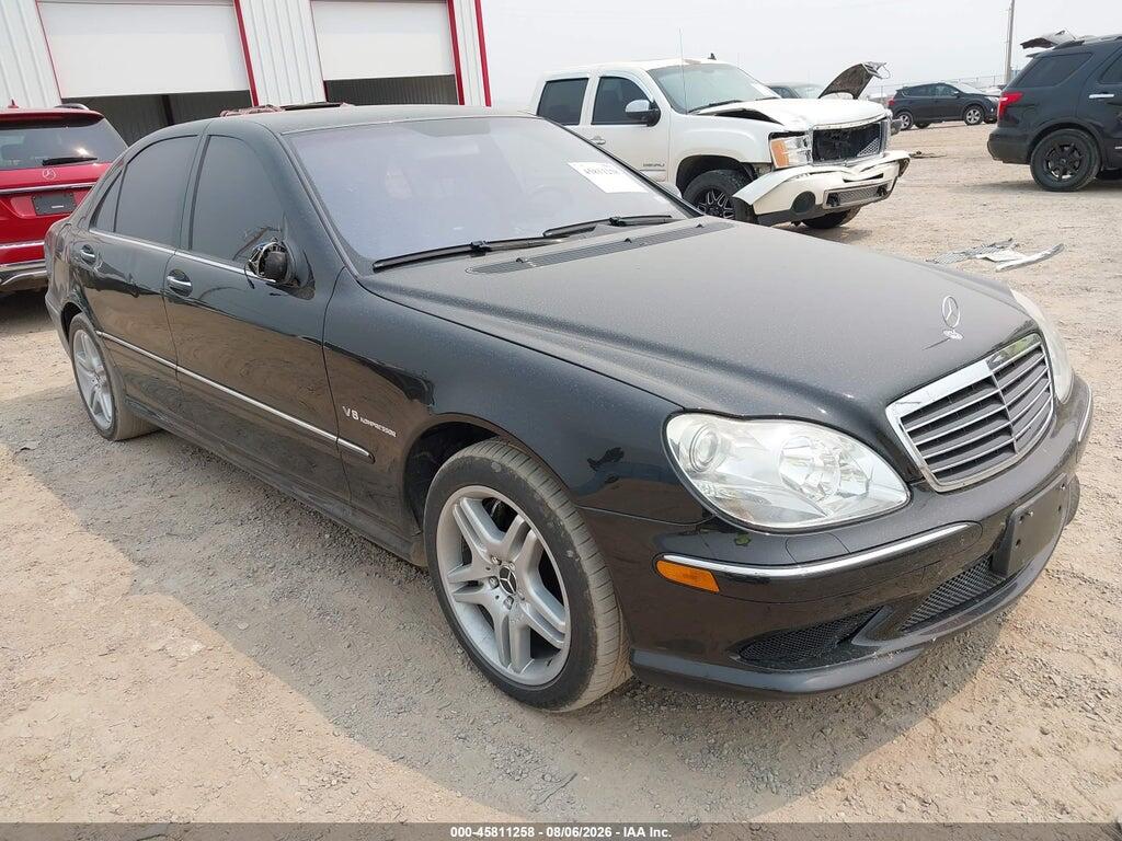 2005 MERCEDES-BENZ S 55 AMG WDBNG74J05A453175