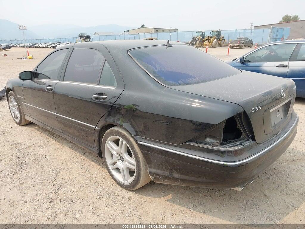 WDBNG74J05A453175 2005 MERCEDES-BENZ S 55 AMG photo no. 3
