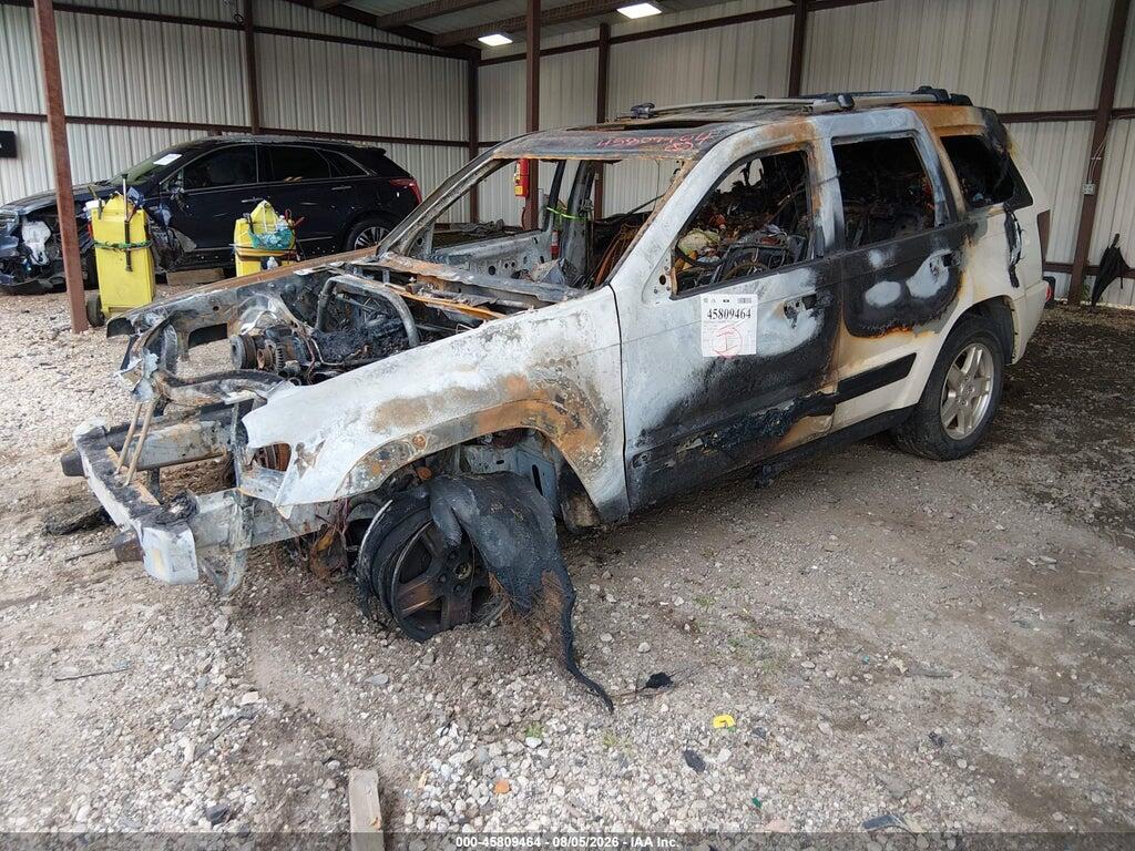 1J4HS48N05C724596 2005 JEEP GRAND CHEROKEE photo no. 2