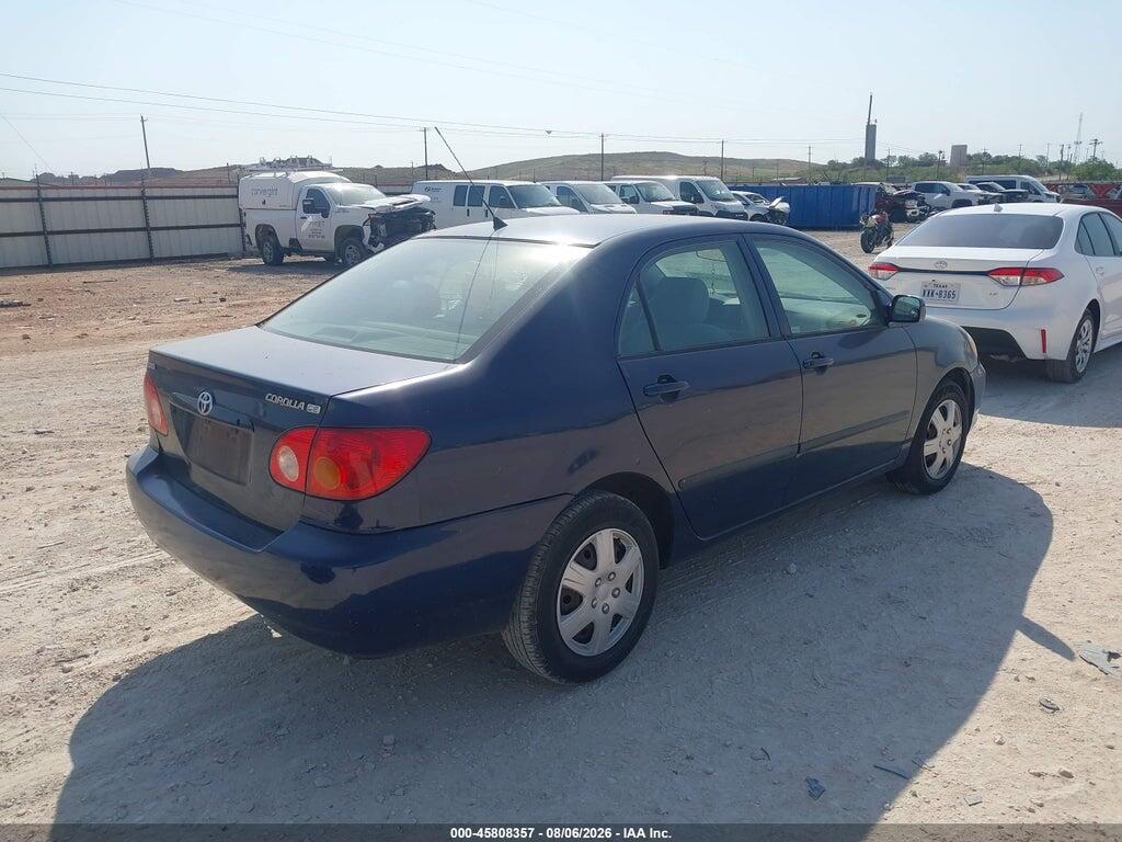 2T1BR32E55C328763 2005 TOYOTA COROLLA photo no. 4