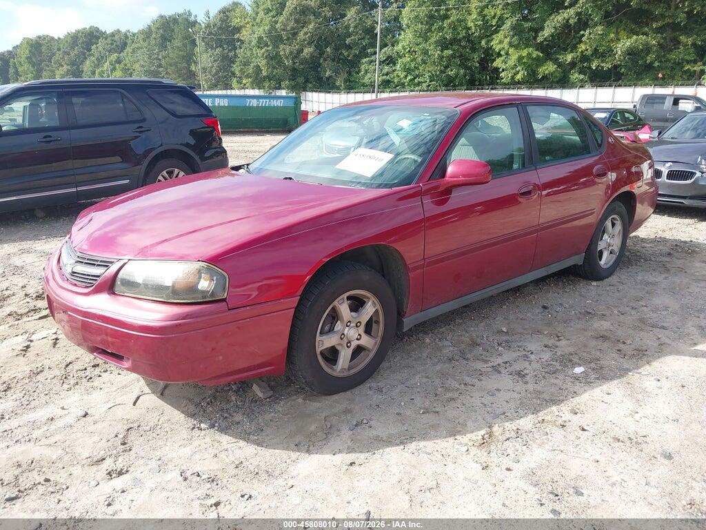 2G1WF52E459327926 2005 CHEVROLET IMPALA photo no. 2