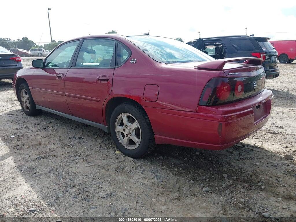 2G1WF52E459327926 2005 CHEVROLET IMPALA photo no. 3