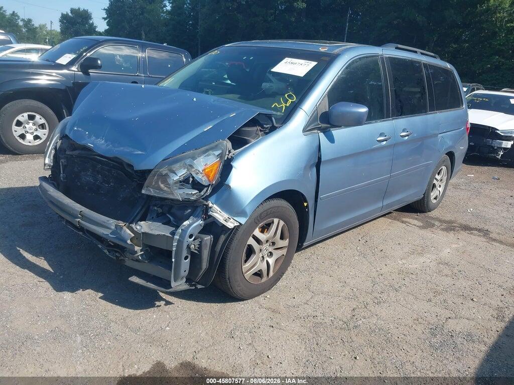 5FNRL38675B119424 2005 HONDA ODYSSEY photo no. 2