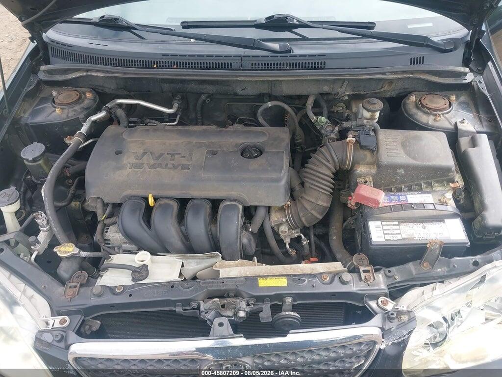 2T1BR32E95C337434 2005 TOYOTA COROLLA photo no. 10