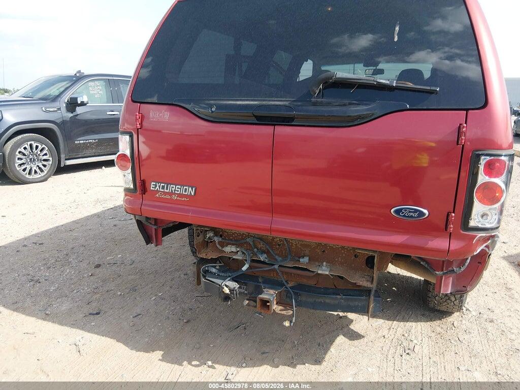 1FMNU45S85ED46377 2005 FORD EXCURSION photo no. 6
