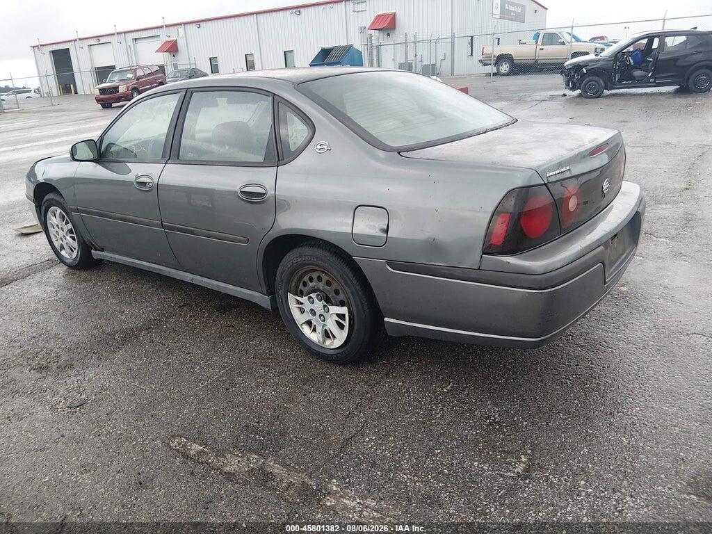 2G1WF52E259236377 2005 CHEVROLET IMPALA photo no. 3