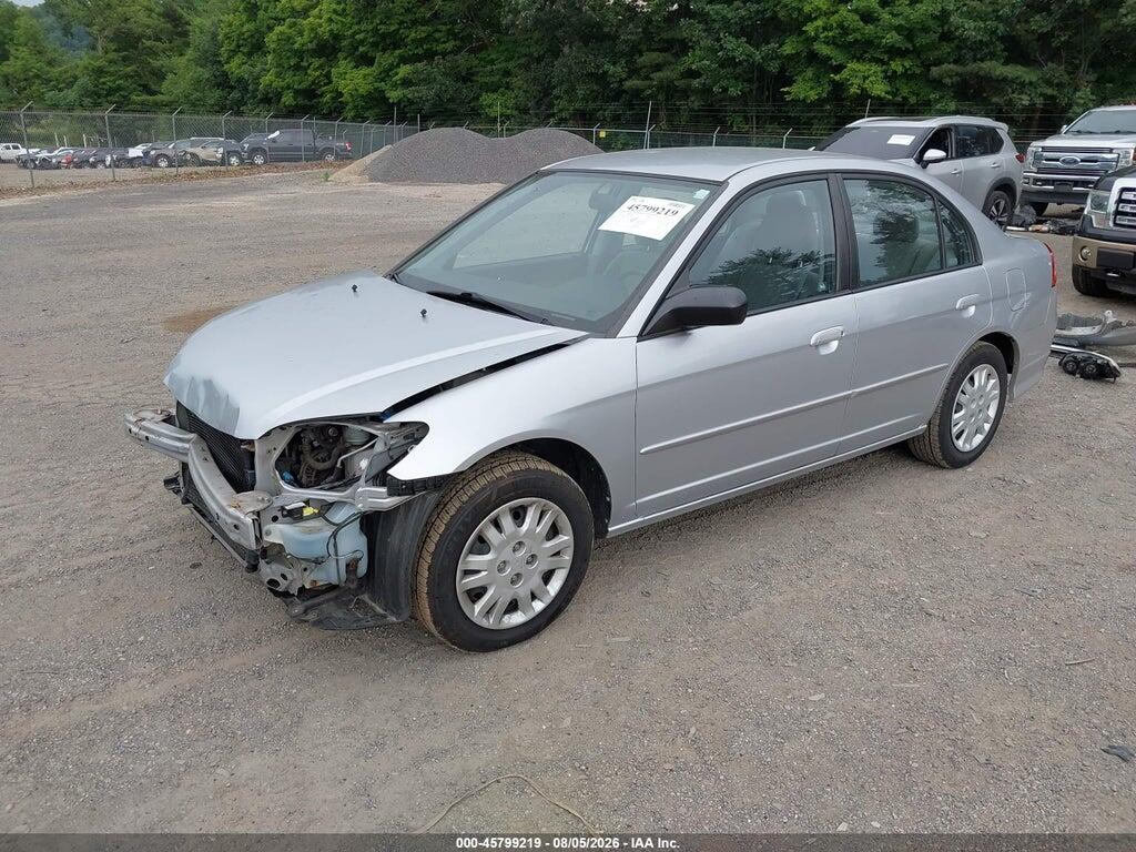 2HGES16645H620632 2005 HONDA CIVIC photo no. 2