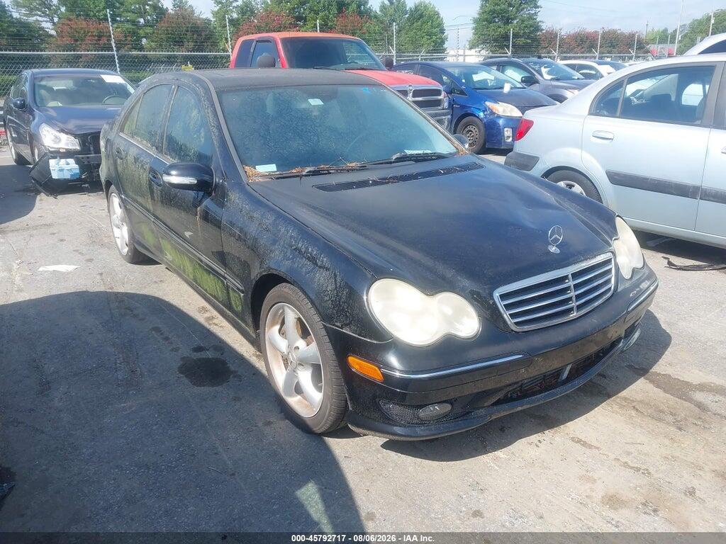 WDBRF40J75F687468 2005 MERCEDES-BENZ C 230 photo no. 1