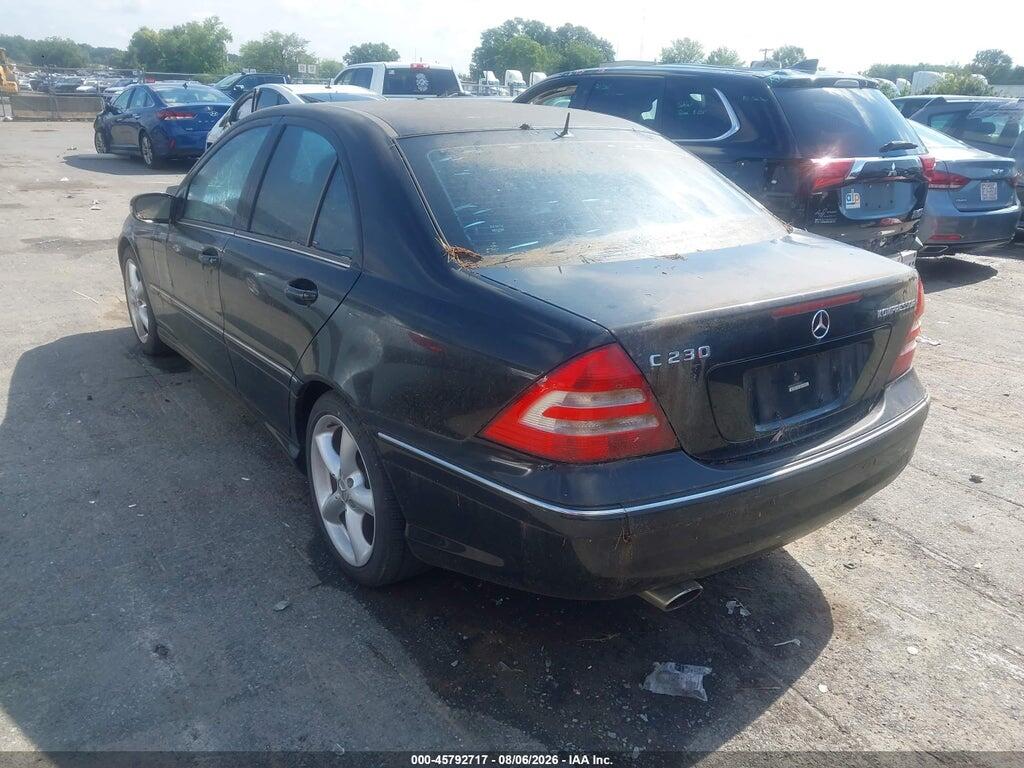 WDBRF40J75F687468 2005 MERCEDES-BENZ C 230 photo no. 3