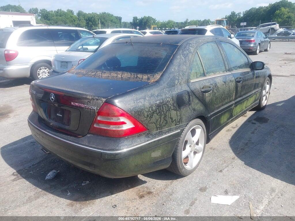 WDBRF40J75F687468 2005 MERCEDES-BENZ C 230 photo no. 4
