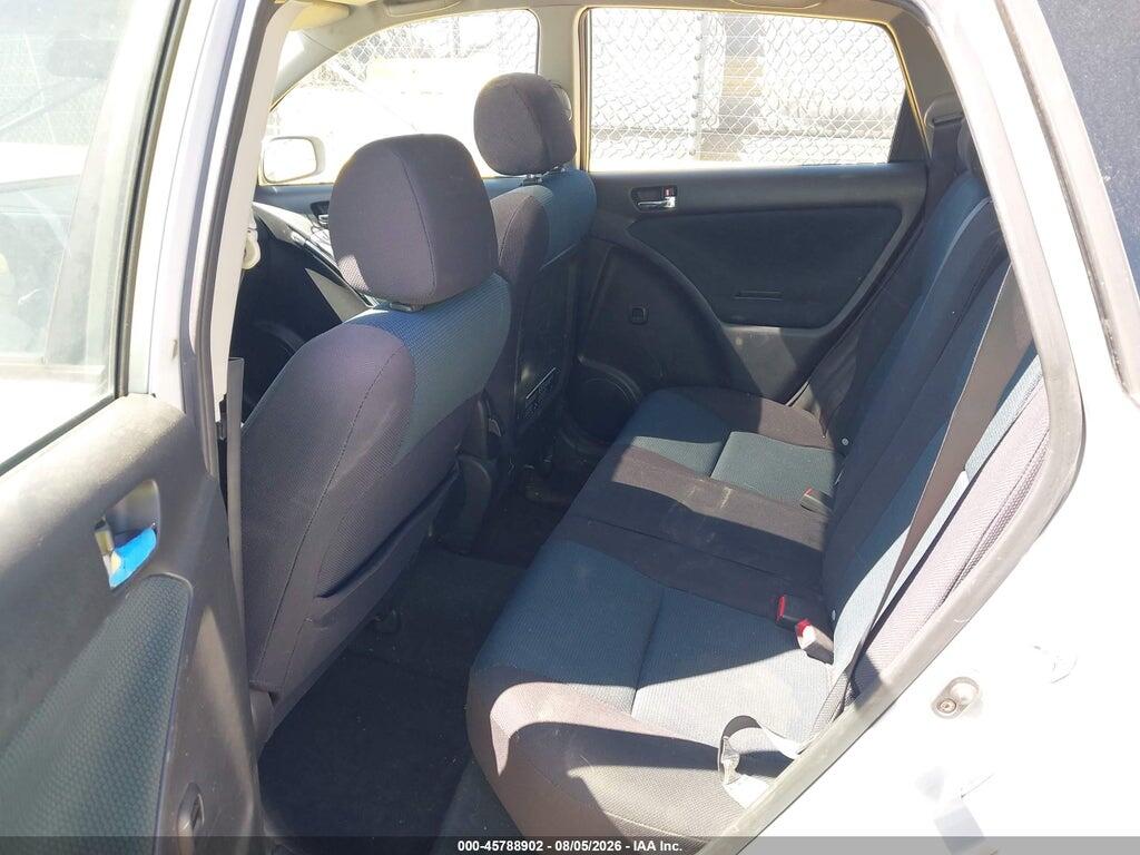 2T1KR32E55C320789 2005 TOYOTA MATRIX photo no. 8