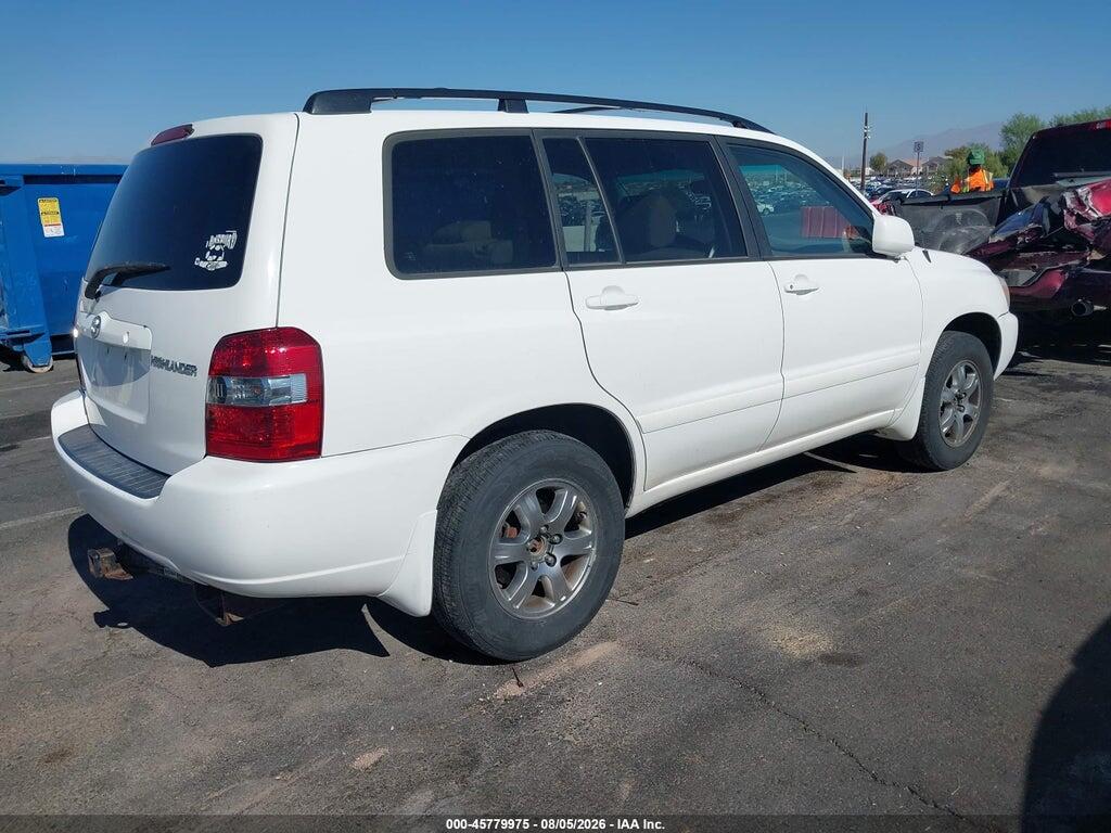 JTEEP21A850114965 2005 TOYOTA HIGHLANDER photo no. 4