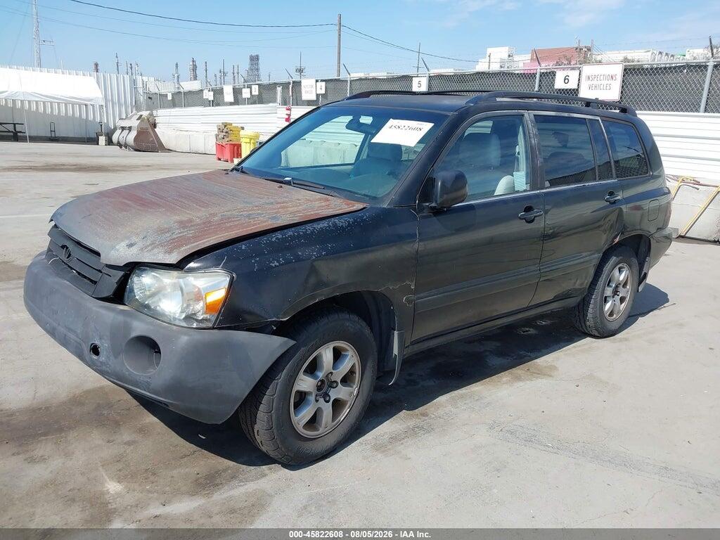 JTEDP21A560123927 2006 TOYOTA HIGHLANDER photo no. 2