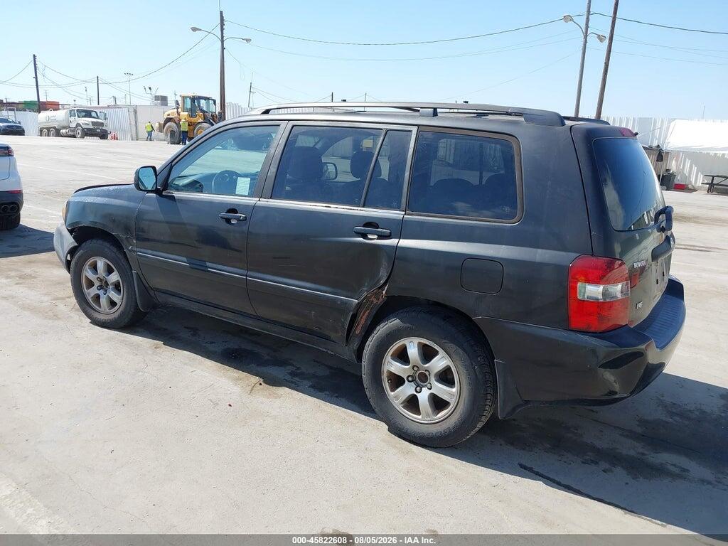 JTEDP21A560123927 2006 TOYOTA HIGHLANDER photo no. 3