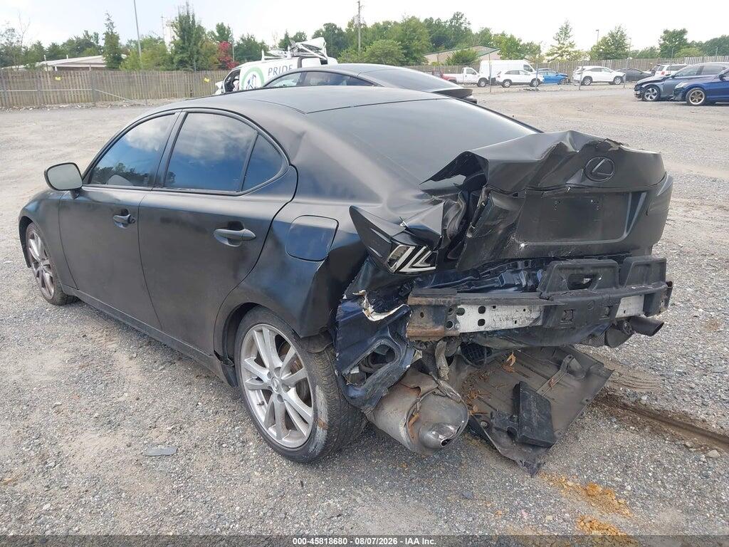 JTHBK262865004136 2006 LEXUS IS 250 photo no. 3