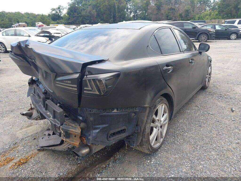 JTHBK262865004136 2006 LEXUS IS 250 photo no. 4
