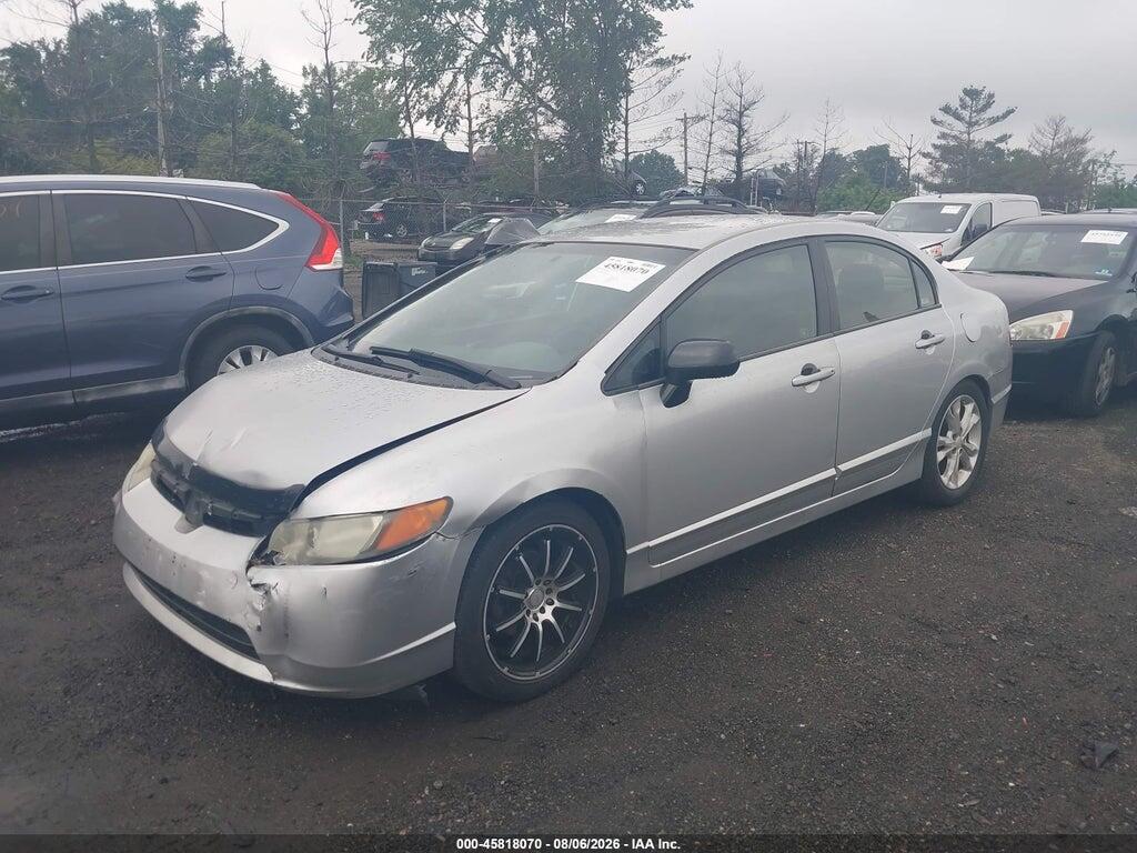 1HGFA16586L103014 2006 HONDA CIVIC photo no. 2